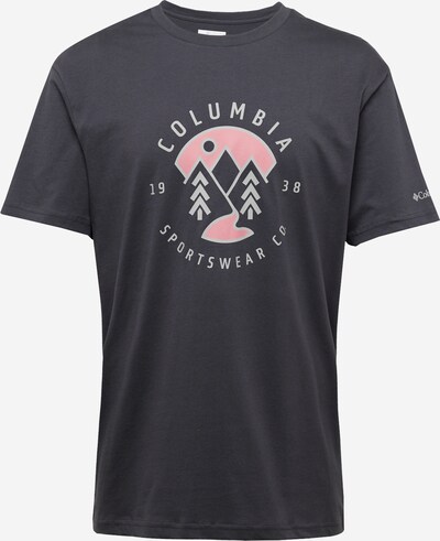 COLUMBIA Koszulka funkcyjna w kolorze jasnoszary / różowy pudrowy / czarnym, Podgląd produktu