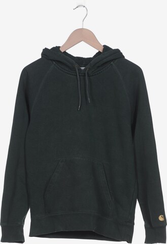 Carhartt WIP Sweatshirt & Zip-Up Hoodie in S in Green: front