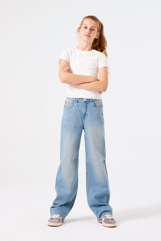 GARCIA Wide leg Jeans in Blue: front