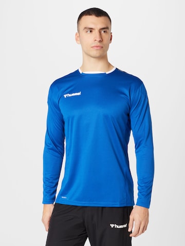 Maglia funzionale di Hummel in blu: frontale