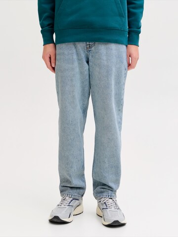 Loosefit Jean 'JJICHRIS JJORIGINAL' Jack & Jones Junior en bleu : devant