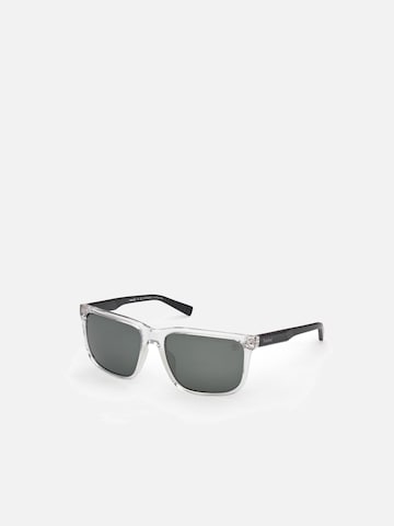 TIMBERLAND Zonnebril 'Timberland TB00037 Dark havana 59/17/140 MAN Sunglasses' in Transparant: voorkant
