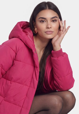 Manteau d’hiver faina en rose