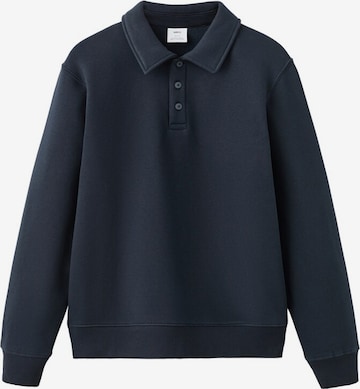 MANGO MAN Sweatshirt 'Bola' in Blau: Vorderseite