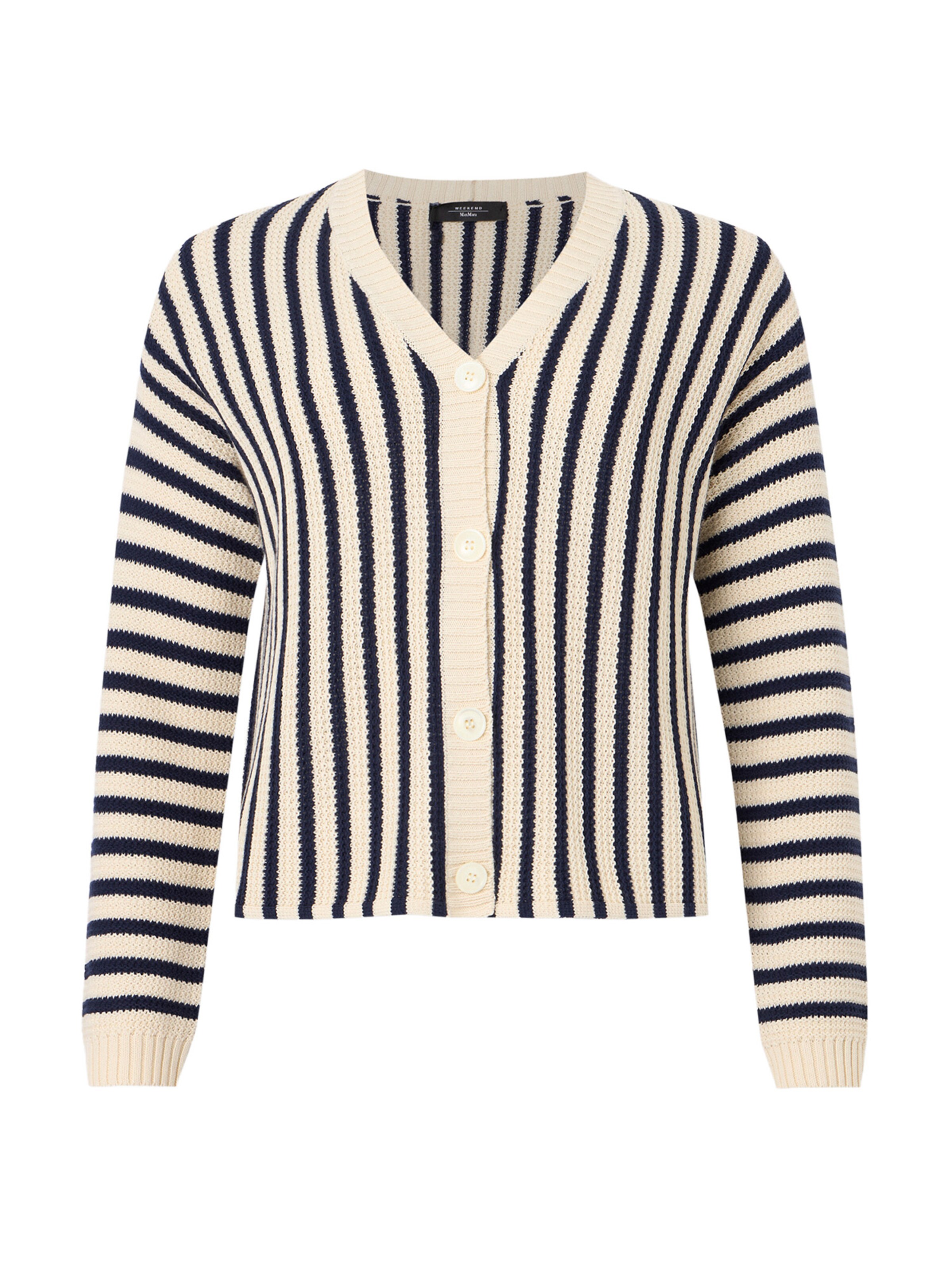 Weekend Max Mara Casaco de malha 'NICCHIA' em areia / navy, Vista do artigo