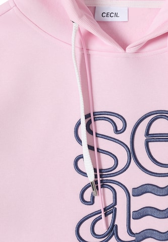 CECIL Sweatshirt in Pink