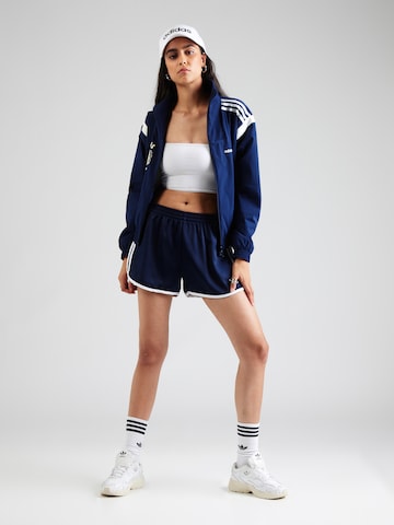 ADIDAS ORIGINALS Широка кройка Панталон 'Adicolor' в синьо