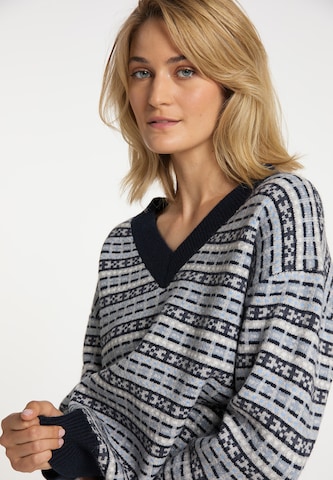 usha BLUE LABEL Pullover in Blau