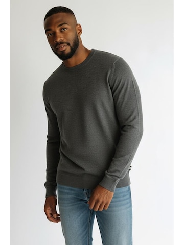 Sweat-shirt ICEBERG en gris : devant