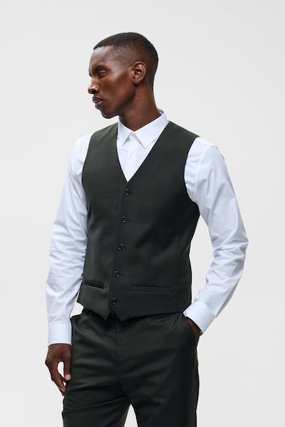Matinique Bodywarmer in XS in de kleur Olijfgroen, Productweergave
