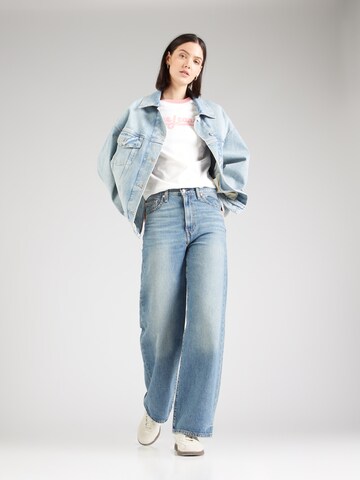 Lee T-Shirt  'RINGER TEE' in Pink
