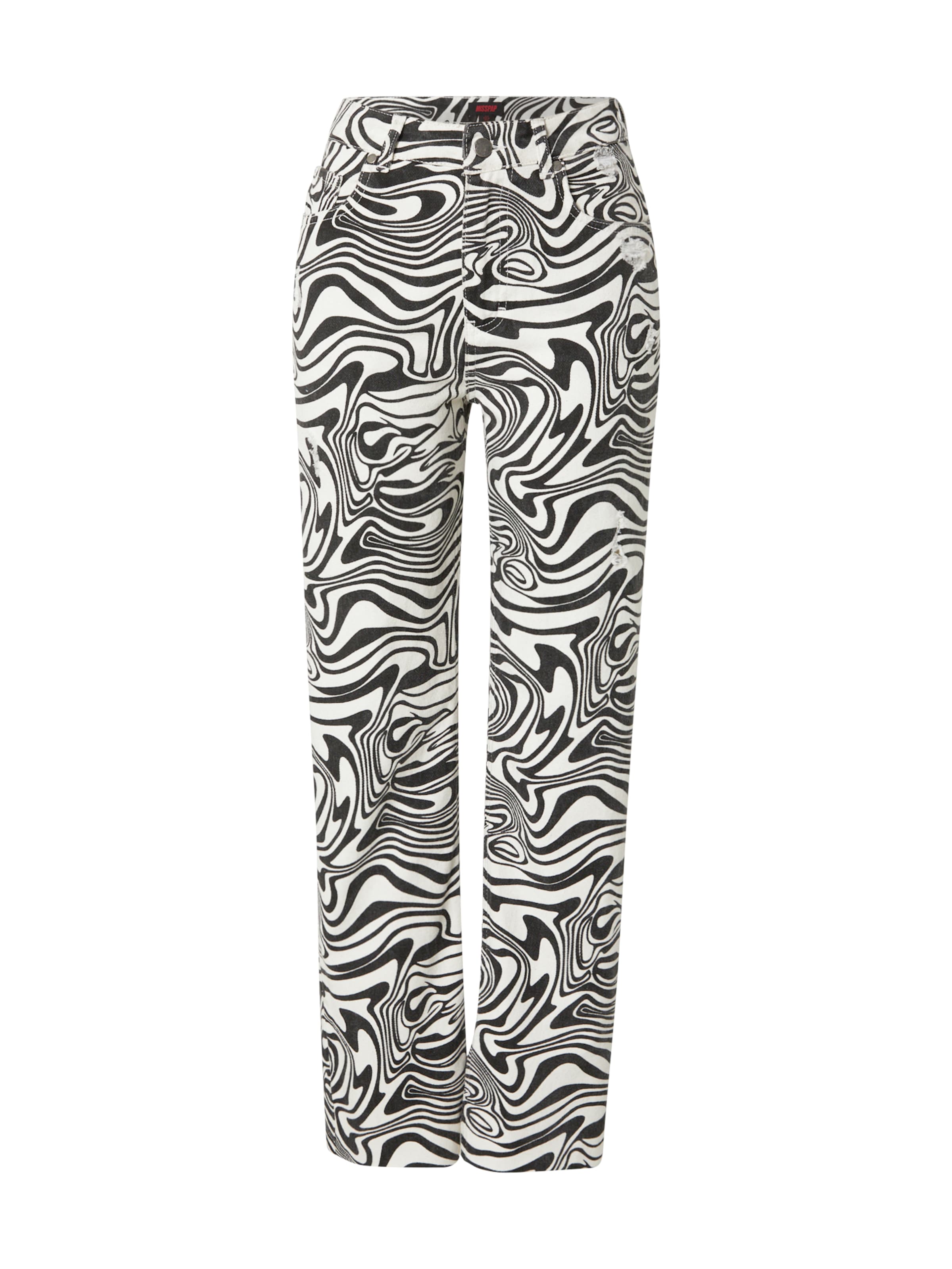 Misspap Regular Jeans i svart: framsida