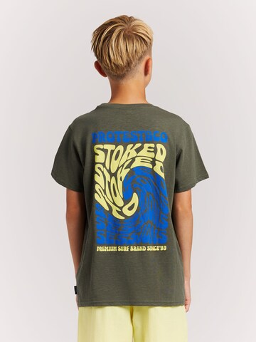 PROTEST Shirt 'PRTBarlow JR' in Grün