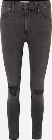 Madewell Skinny Τζιν σε μαύρο: μπροστά