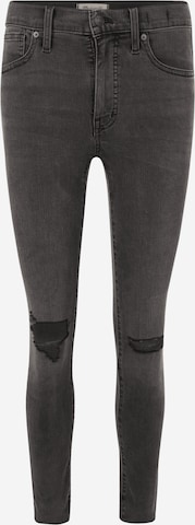 Madewell Skinny Farkut värissä musta: etupuoli