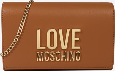 Love Moschino Чанта за през рамо тип преметка в камел / злато, Преглед на продукта