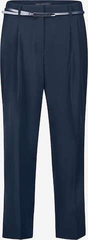 Betty Barclay Regular Stoffhose unifarben in Blau: Vorderseite