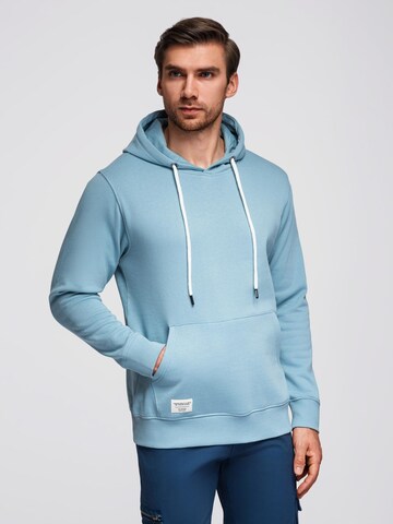 Ombre Sweatshirt in Blauw: voorkant