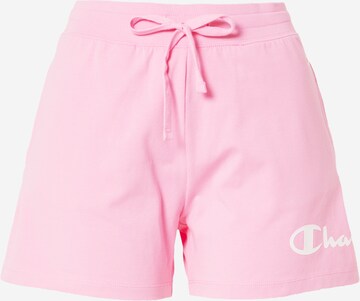 Champion Authentic Athletic Apparel Shorts in Pink: predná strana