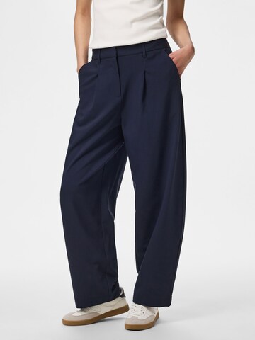 PIECES - Barrel Pantalón 'PCBosella' en azul: frente