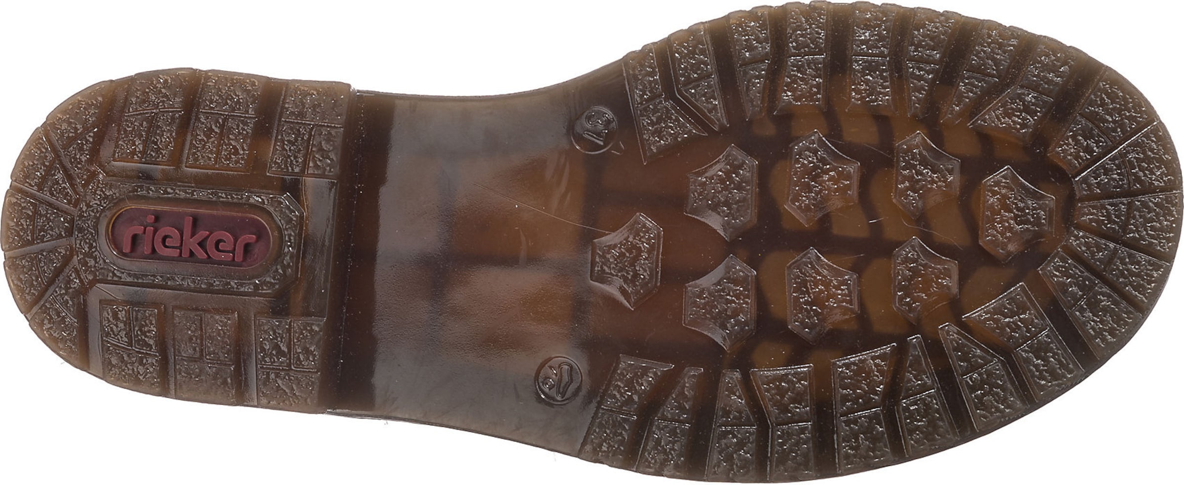 Rieker Lace-up bootie in Black