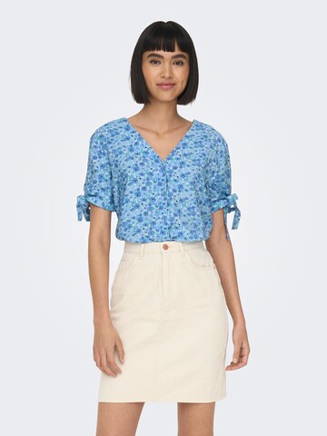 JDY Blouse 'THORA' in Blue