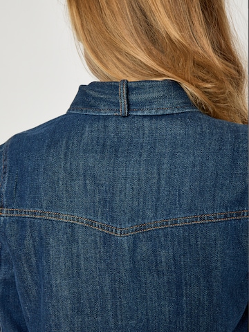 T-shirt 'Madison' Peppercorn en bleu