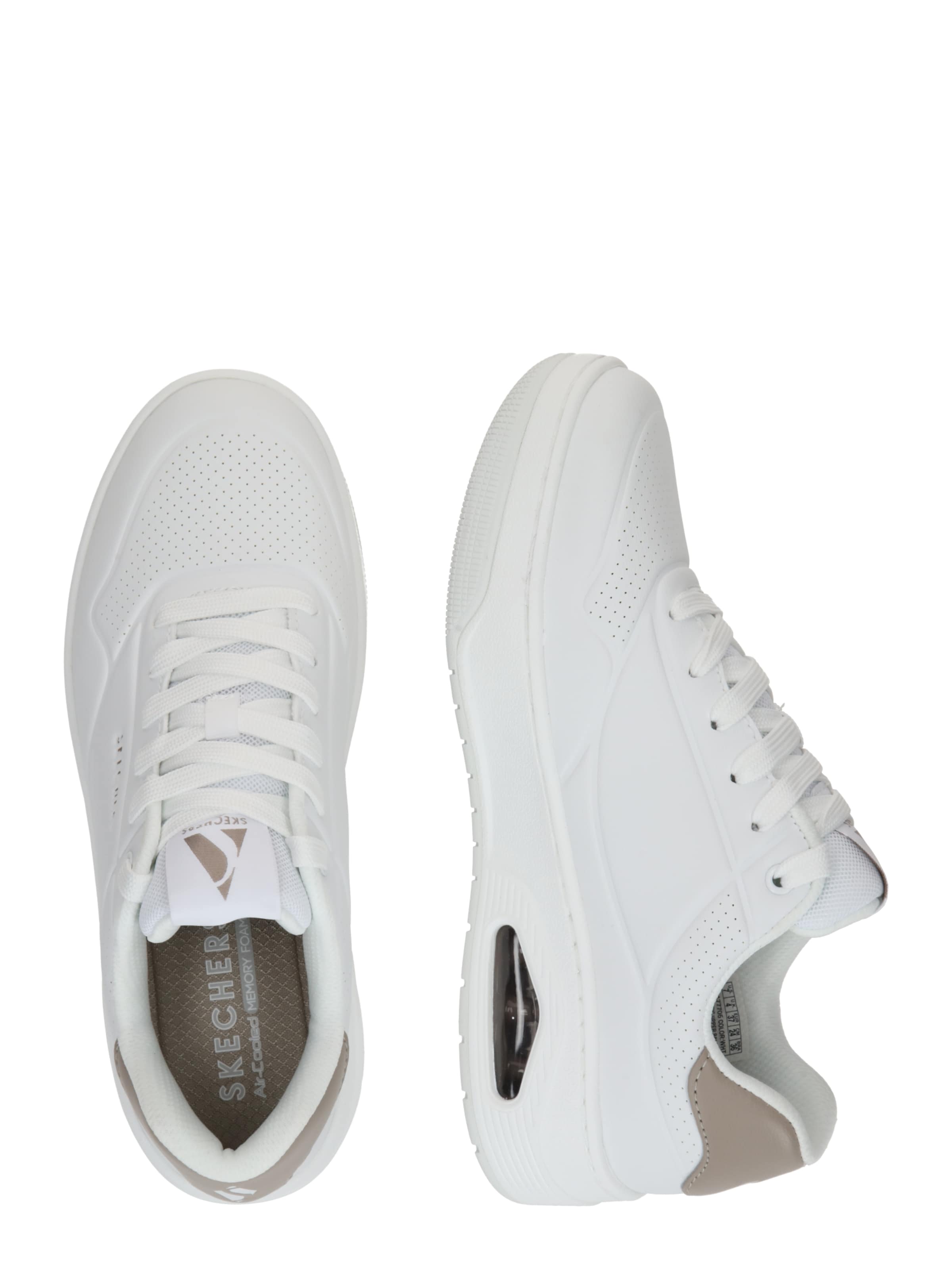 SKECHERS Sneakers laag 'UNO COURT - FAST BREAK' in Wit