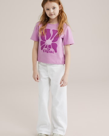 WE Fashion Koszulka w kolorze różowy