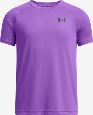 UNDER ARMOUR Performance shirt ' UA Tech 2.0 SS ' in Purple: front