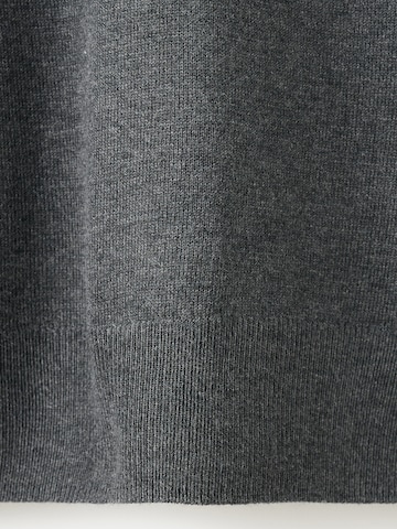 MANGO Svetr 'LUCCA' – šedá
