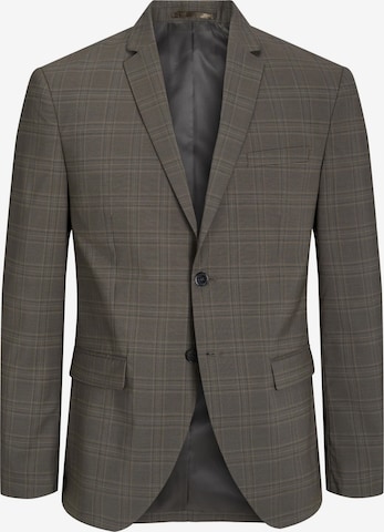 JACK & JONES Slim fit Suit Jacket 'FRANCO' in Brown: front