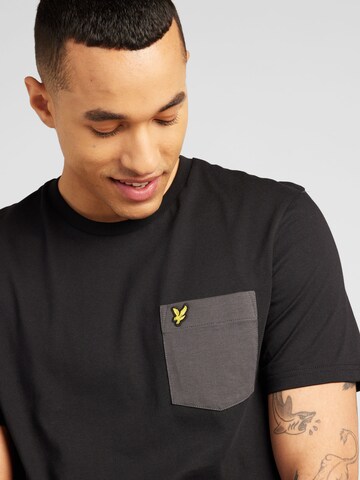 Tricou de la Lyle & Scott pe negru