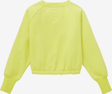 TOM TAILOR - Sweatshirt em amarelo