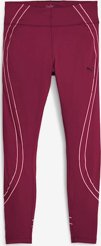 PUMA Skinny Sports trousers in Red: front