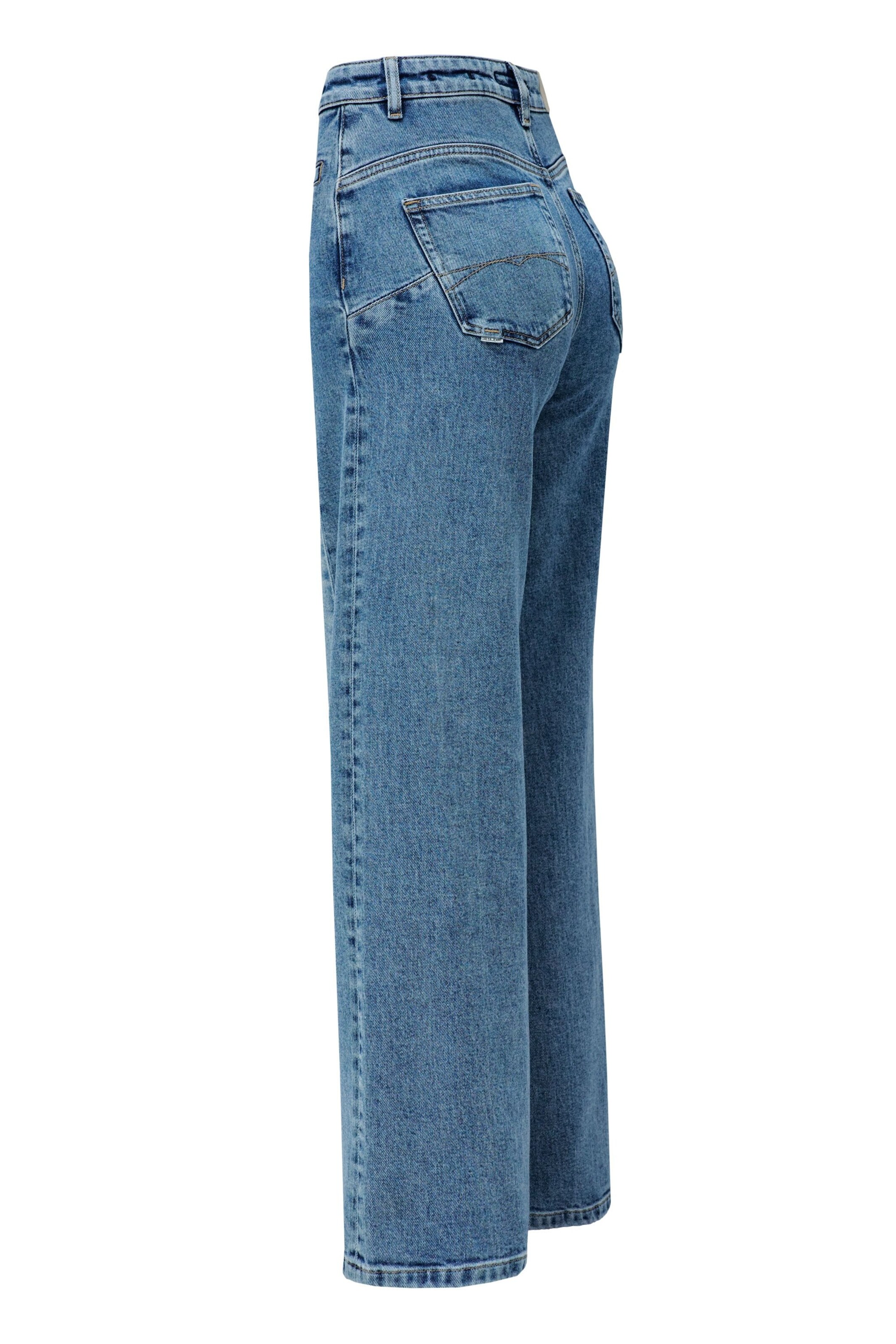 Wide Leg Jean 'Faith' Salsa Jeans en bleu