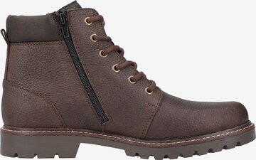 Rieker Lace-Up Boots '38842' in Brown