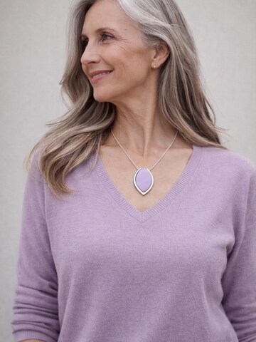 COLLEZIONE ALESSANDRO Necklace 'Celeste' in Purple