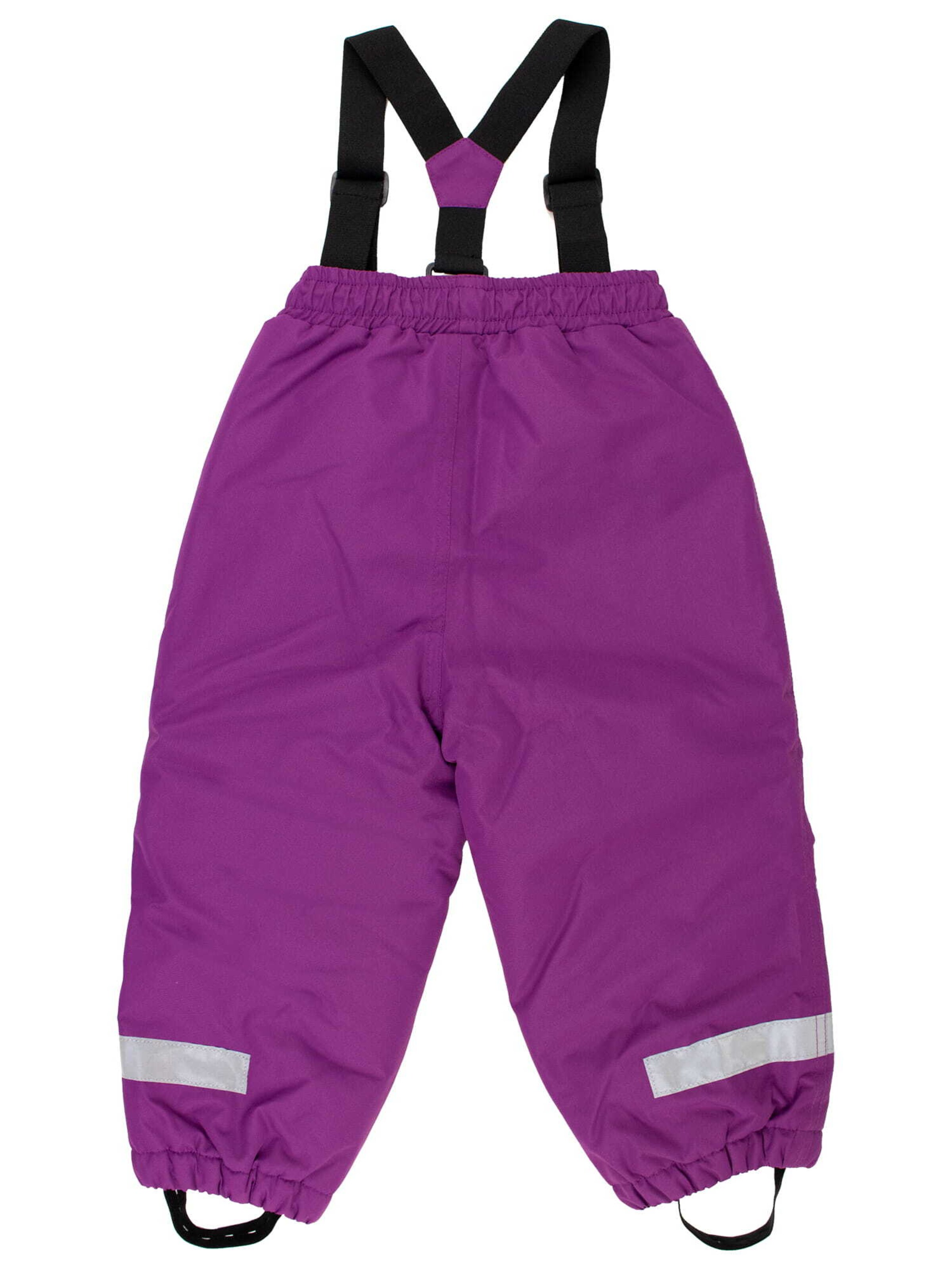 Villervalla Tapered Athletic Pants 'Star' in Purple