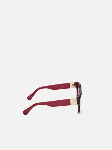 MAX&Co. Sunglasses 'Max &co MO0138 Light blue/texture 52/17/140 Women Sunglasses' in Red