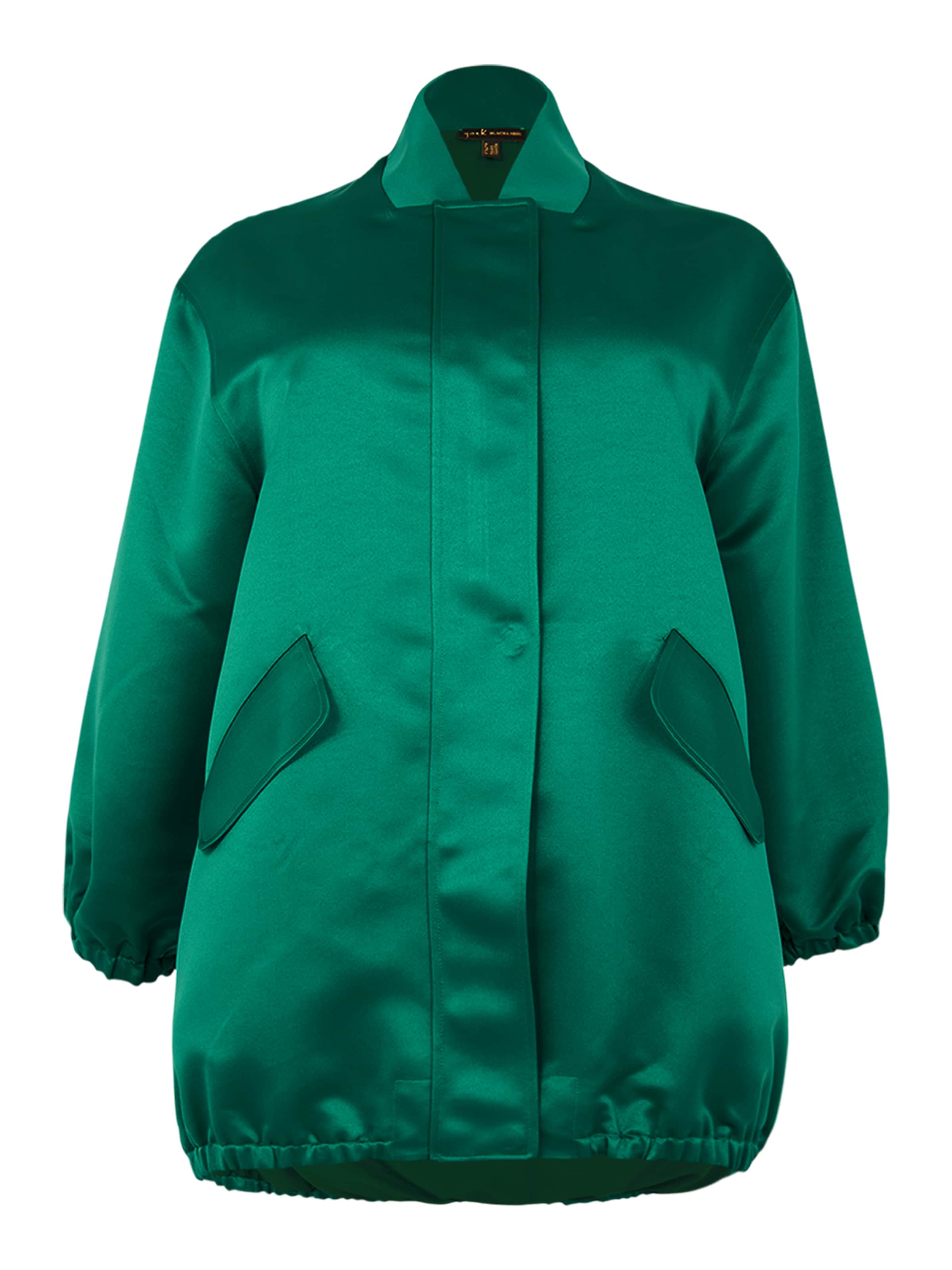 YOEK Tussenjas in Groen: voorkant