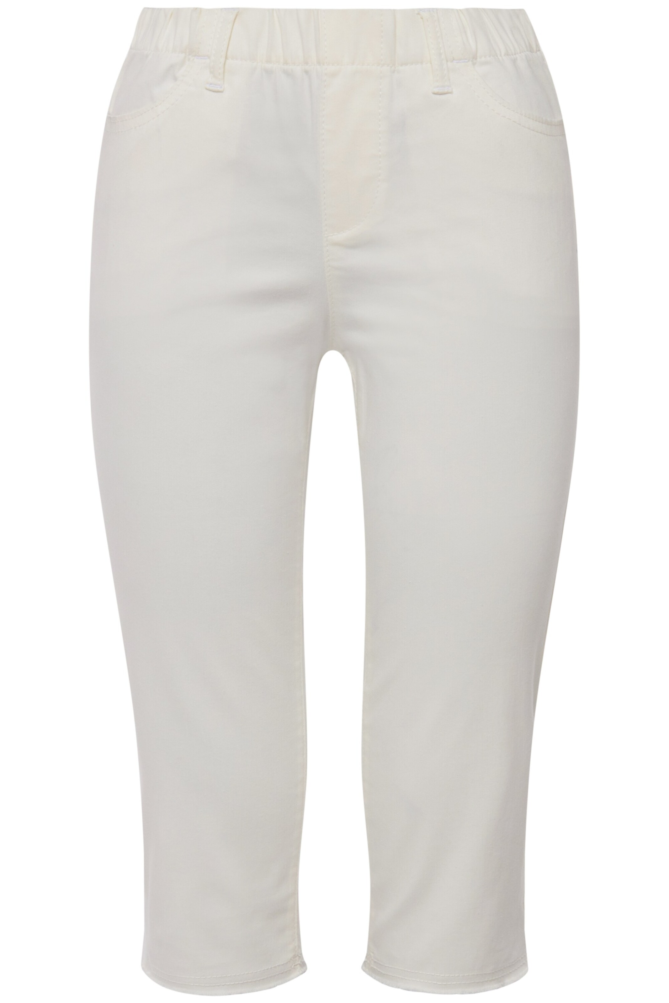 LAURASØN Skinny Broek in Wit: voorkant