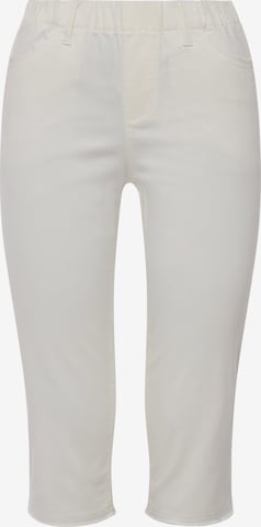 Skinny Pantalon LAURASØN en blanc : devant
