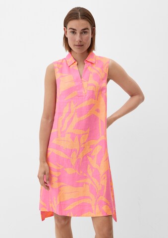 Robe s.Oliver en orange : devant