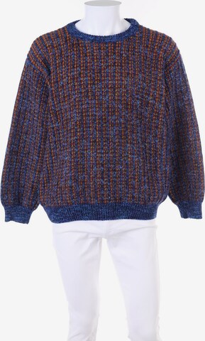 Enzo Lorenzo Sweater & Cardigan in L-XL in Blue: front