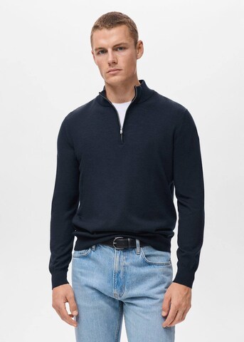 MANGO MAN Sweater 'Willyp' in Blue: front