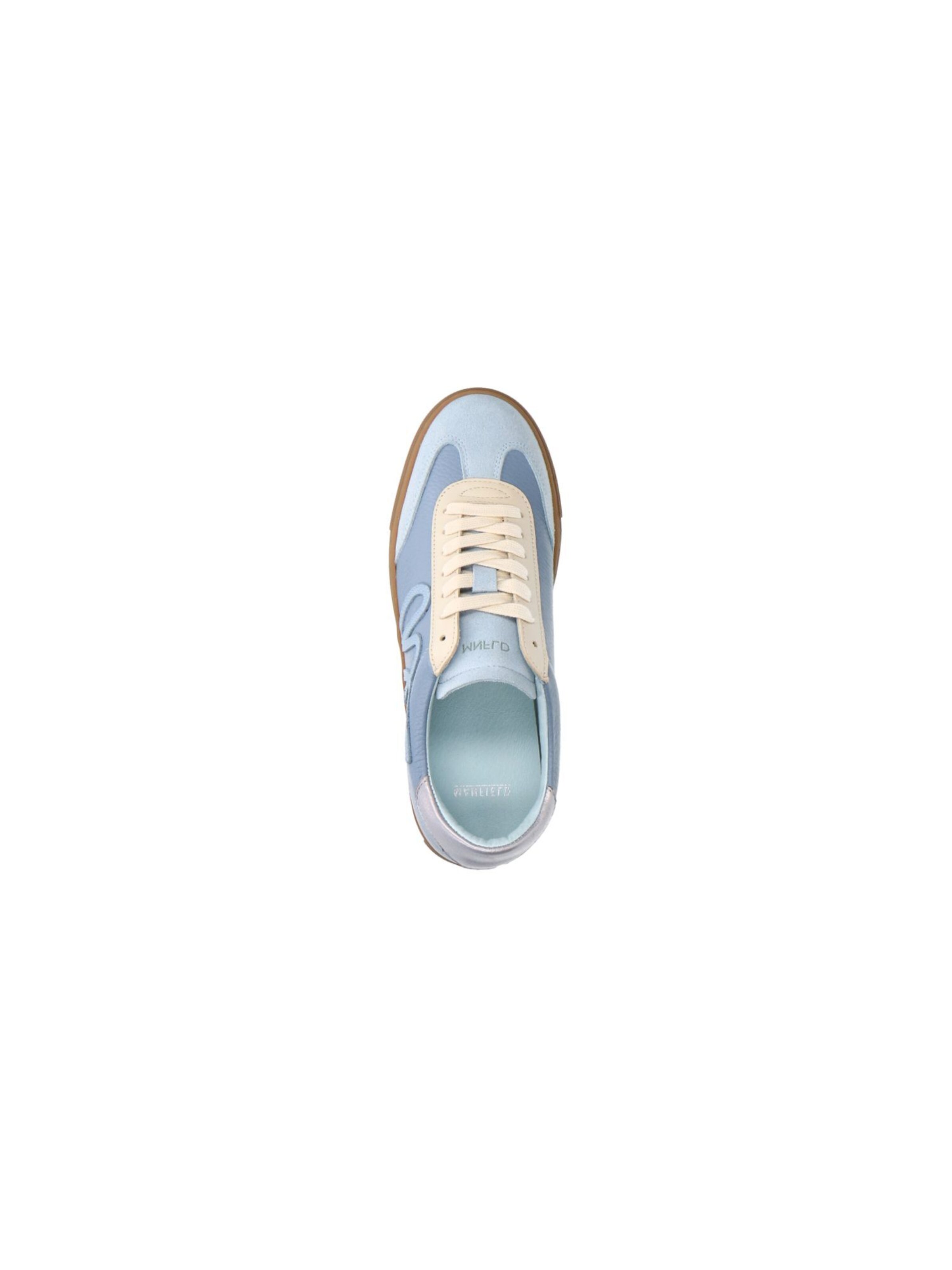MANFIELD Sneakers laag in Blauw