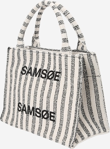 Samsøe Samsøe - Bolso de mano 'BETTY' en blanco: frente