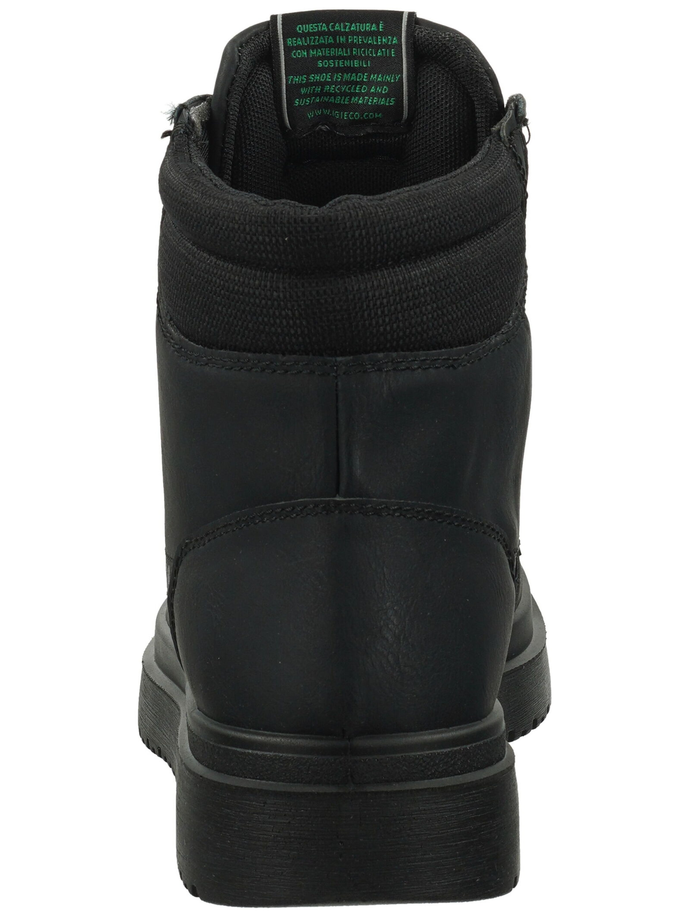 Boots stringati di IGI&CO in nero