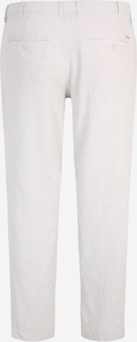 Jack & Jones Plus regular Παντελόνι με τσάκιση 'BILL CAIRO' σε λευκό